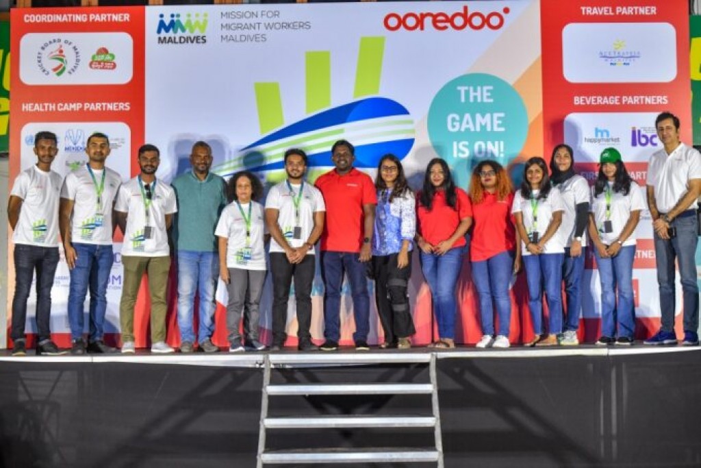 Mission for migrant workers ge haassa cricket carnival Hukuru dhuvahu!