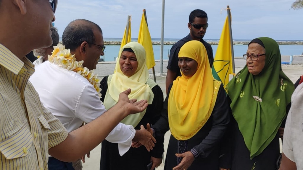Primay ge campaign ah Raees Nasheed boduthiladhunmahchah