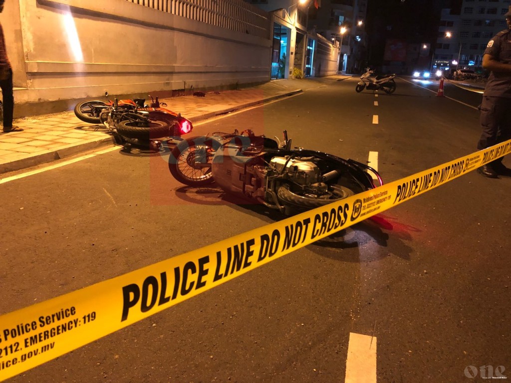 Man fined MVR 74,400 for causing accident without a license
