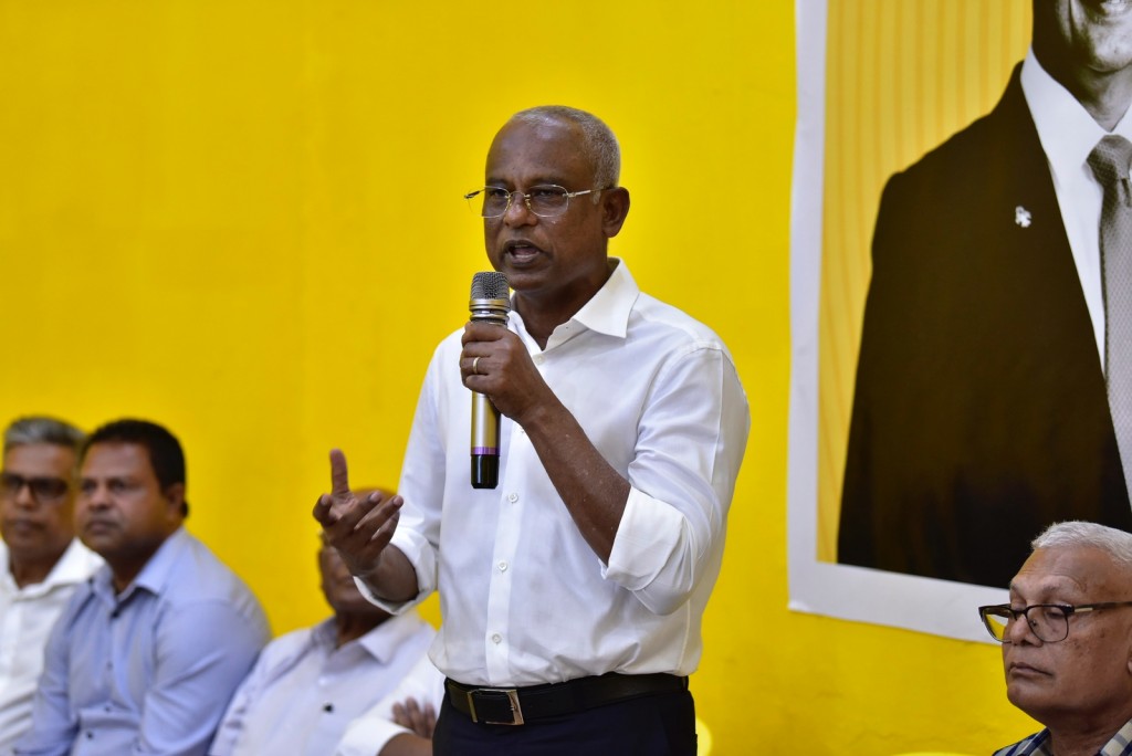 Miee tharahgeege magutho nuvatha dhaanee magumahchahtho ninmaane inthihaabeh: Raees