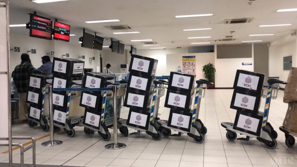 EC begins shipping ballot papers and boxes