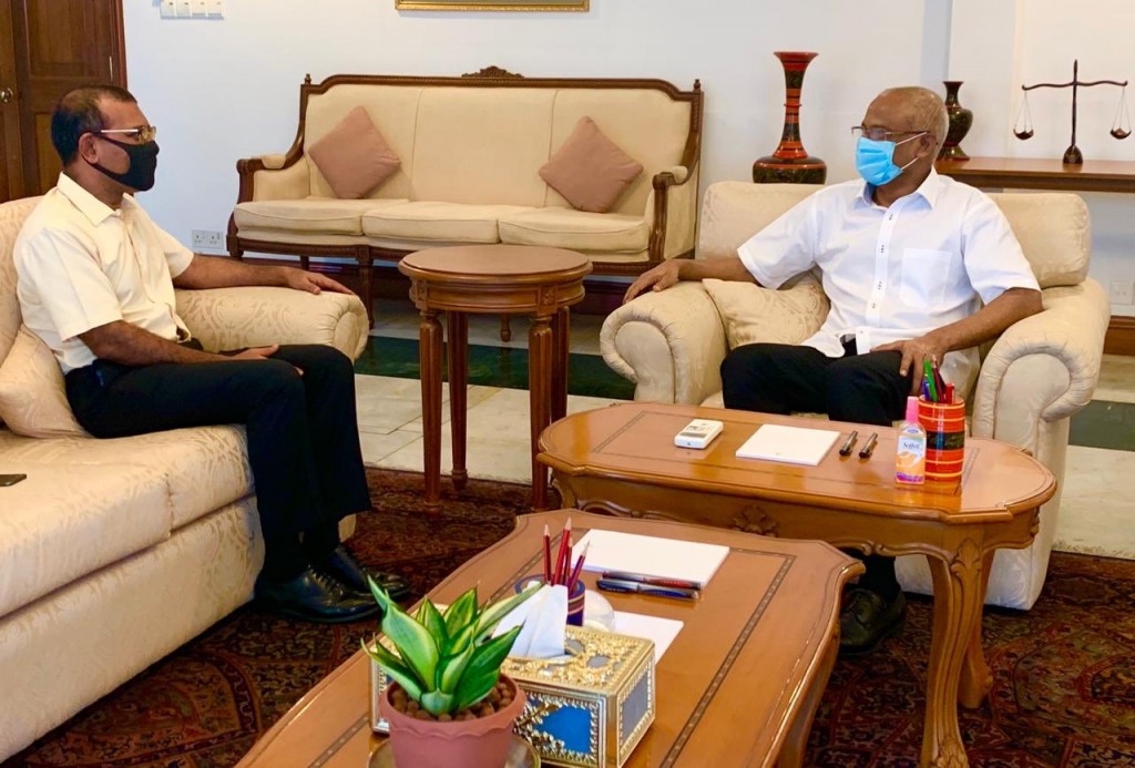 Boduvazeerukan beynun nama dhannavaanan, Raees Soalih ge dhevana dhauru kashavaru kurumugr magakee barulamaanee: Nasheed