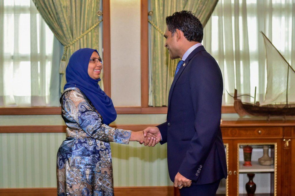 Maldivian Ambassador to New Delhi pays courtesy call to VP
