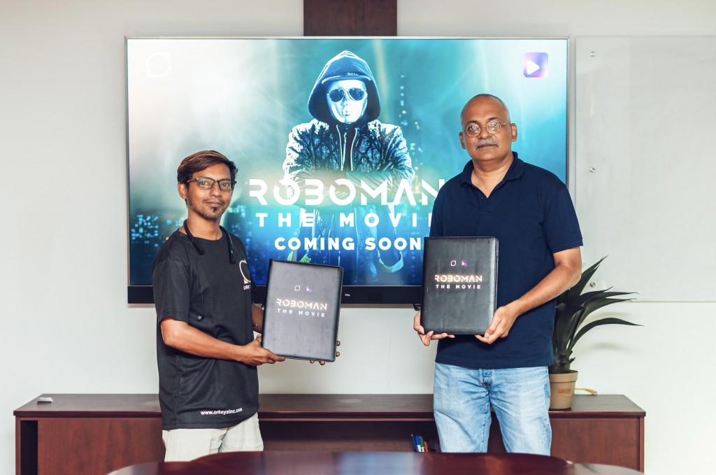''Roboman - the movie'' ge namugai film eh hadhanee