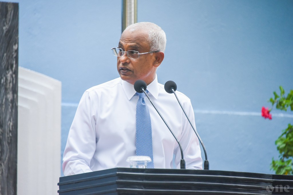 #OnePhoto: Raees Solih fuluhunnaa bahdhalukurevvun
