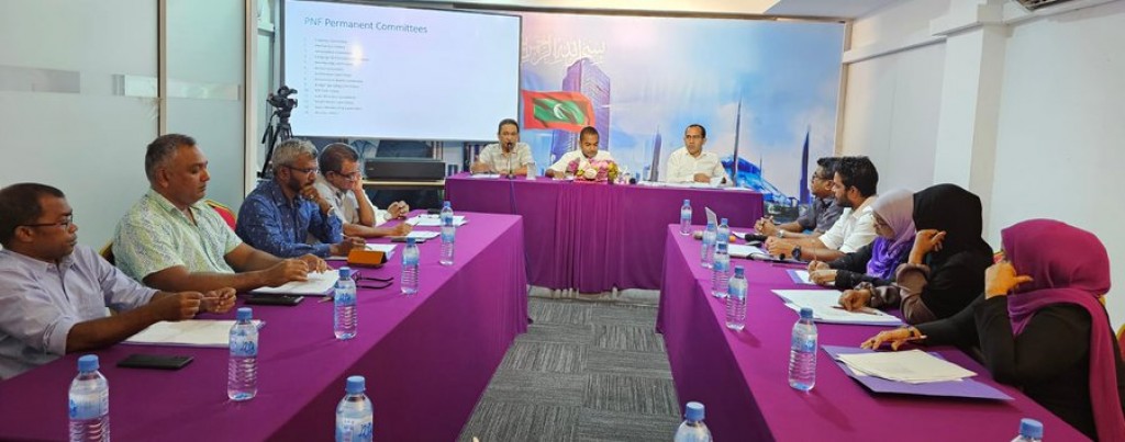 PNF ge Raees kamaai iss magaamuthakah kurimathilaan hulhuvaalaifi 