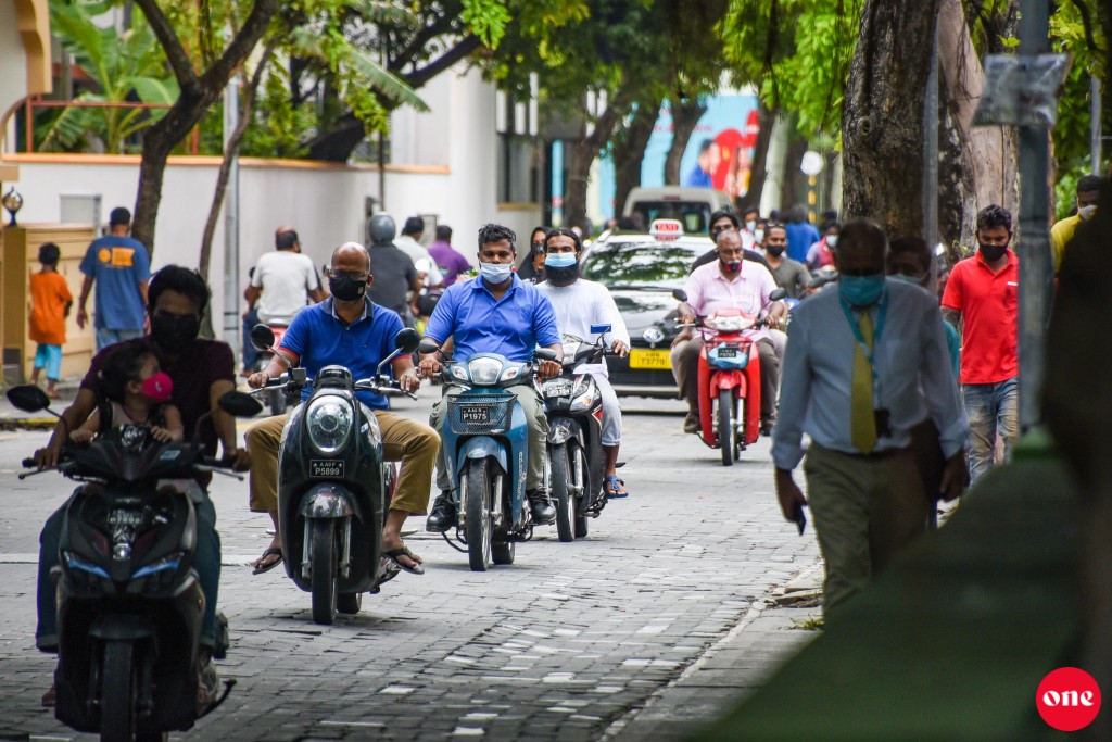 Thin hafthaa fahun Male' in positive vi adhadhu 500 in dhashah