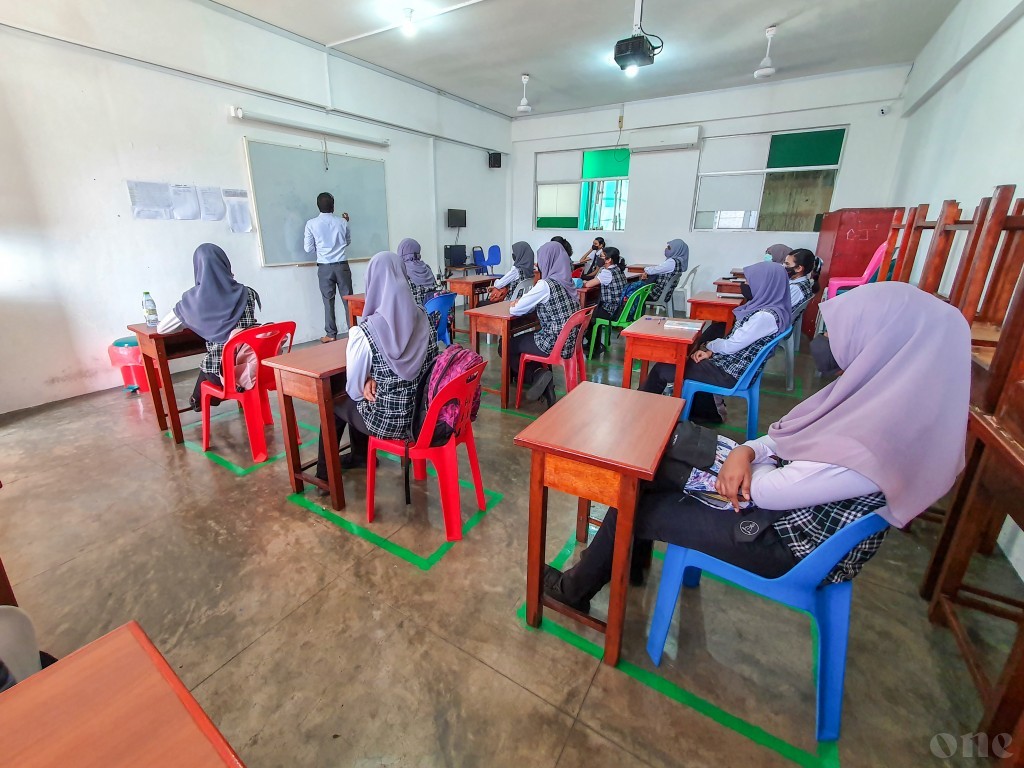 Male’ Schools to resume Grades 7 and 8 on 16 August