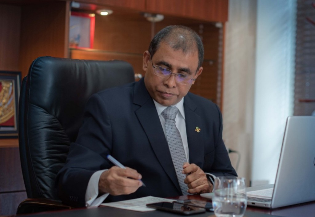 JP ge Raees kamah kurimathilumuge shauguverikan gengulhuvvaa kamah Minister Mausoom vidhaalhuvejje