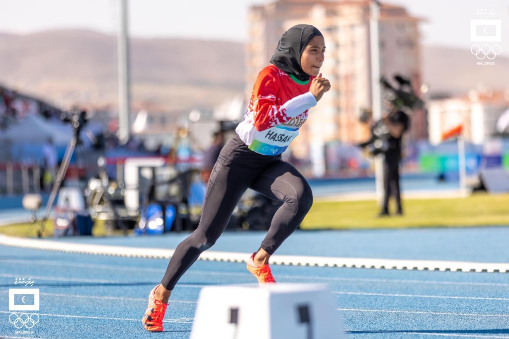 Himna aai Layana 400 meter final ah, Ibadhullah ah bodu kurierumeh!