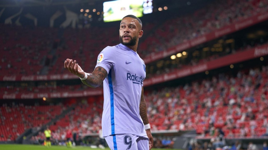Barca salaamaiyy kohdhinee Memphis Depay ge goal in
