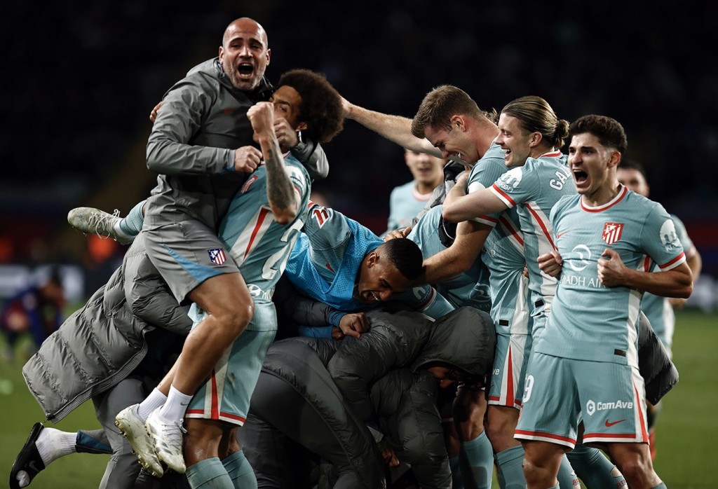 Fahuvaguthu Barca size ah thirikollai, Atletico 1 vana ah