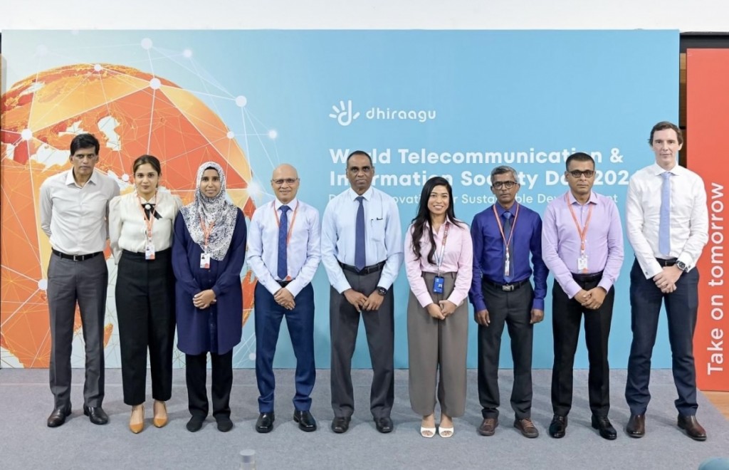 Dhuniyeyge telecommunication dhuvas faahaga kurumah Dhiraagu ge haassa harakaatheh