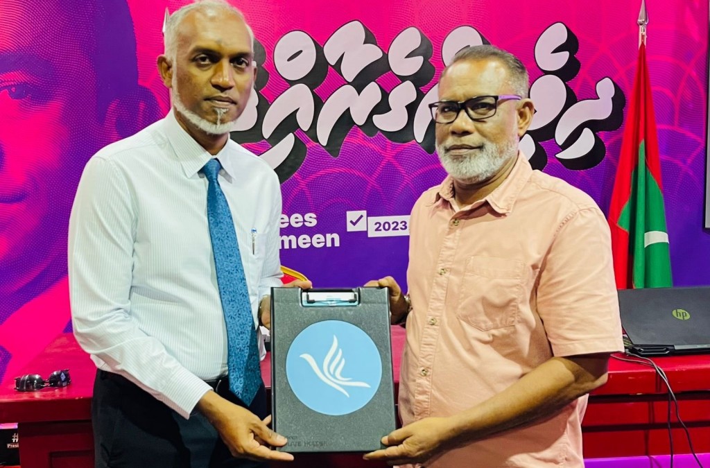 Riyaasee ticket ah vaadha kurevvumah Dr. Muizzu PNC ah soi kuravvaifi