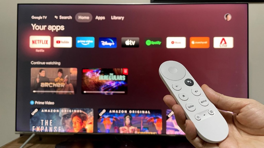 Google TV ah 800 ahvvure gina channel