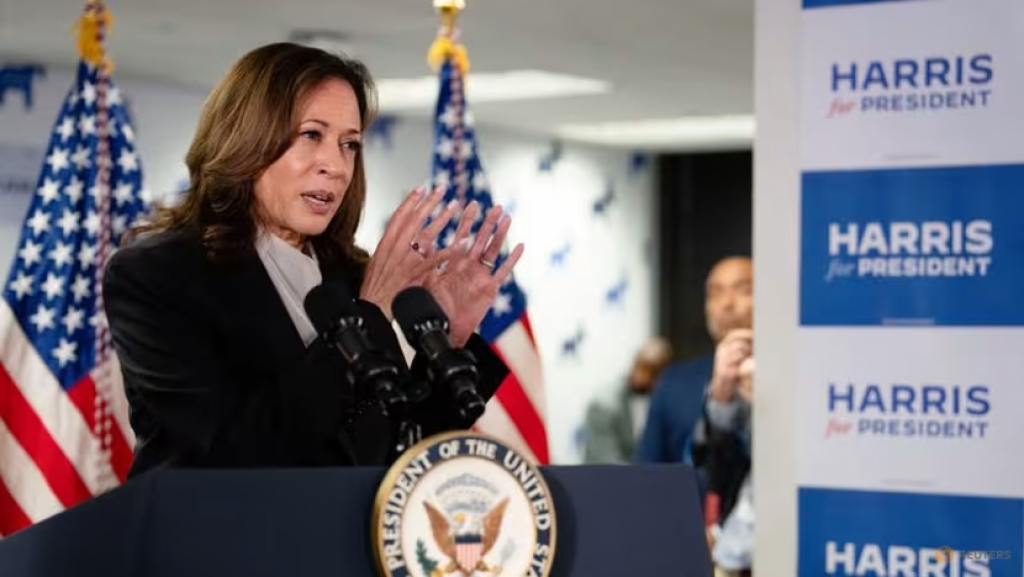 Kamala Harris lashes out at Trump as Democrats unite