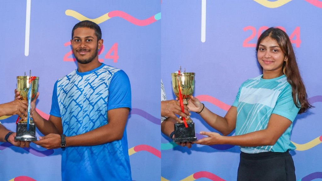 Swimming gaumee champion kan Hamna aai Rihaan ah