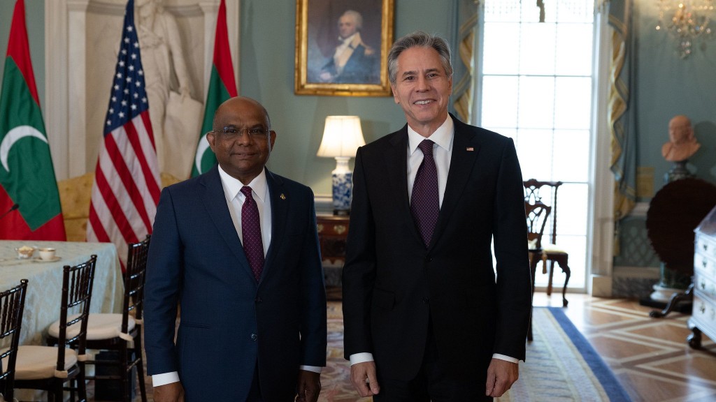 Shahid, America ge secretary of state aa bahdhalu kurahvai mashvaraa kuravvaifi