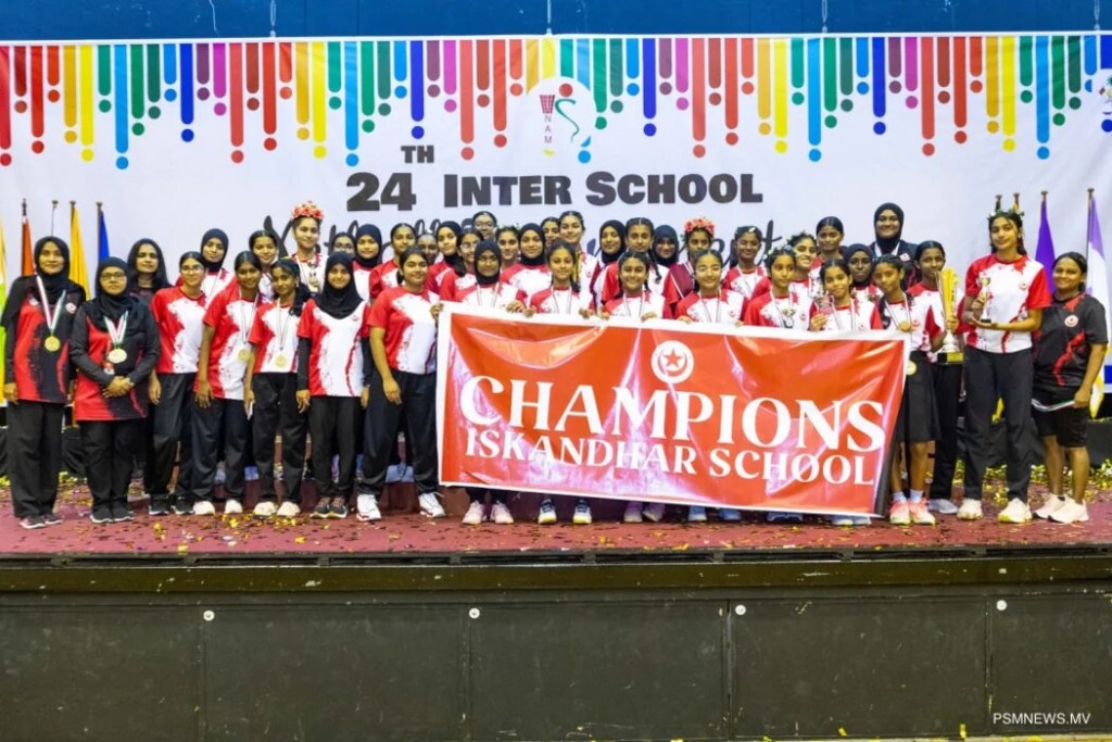 Inter School netball mubaaraathuge champion kan Iskandar aai Ghiyaasuhdheen adhi Villa in hoadhaifi