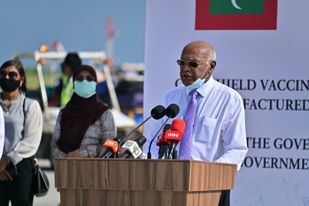Mulhi aabaadhee ah vaccine jahaa furathama gaumakah Raajje vun gaaiy: Health Minister