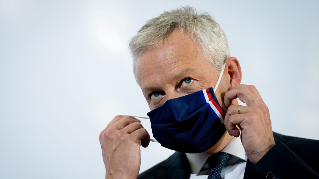 France ge finance minister Covid ah positive vehjje