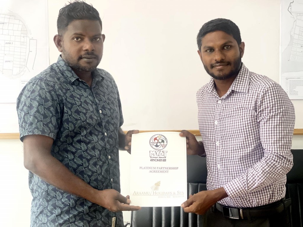 MYAT futsal fiesta 2022 ge title sponsor akah Araamu Holidays and Spa