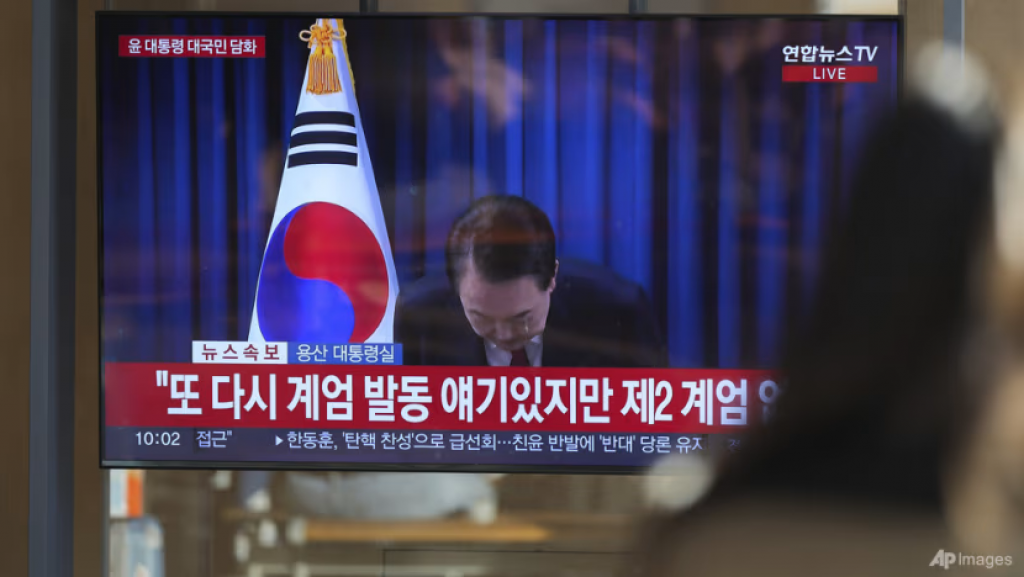 South Korea president stops short of resigning after martial law fiasco