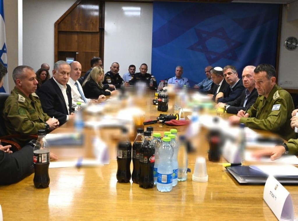 Israel ge security cabinet ge kulli bahdhaluvumeh