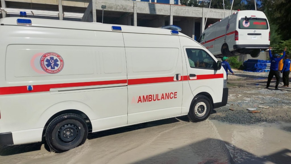 Ambulance thah rahthakah fonuvumuge masahkaiy fashaifi