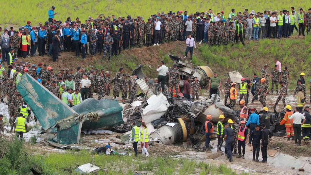 14 dead after Nepal plane crashes during takeoff