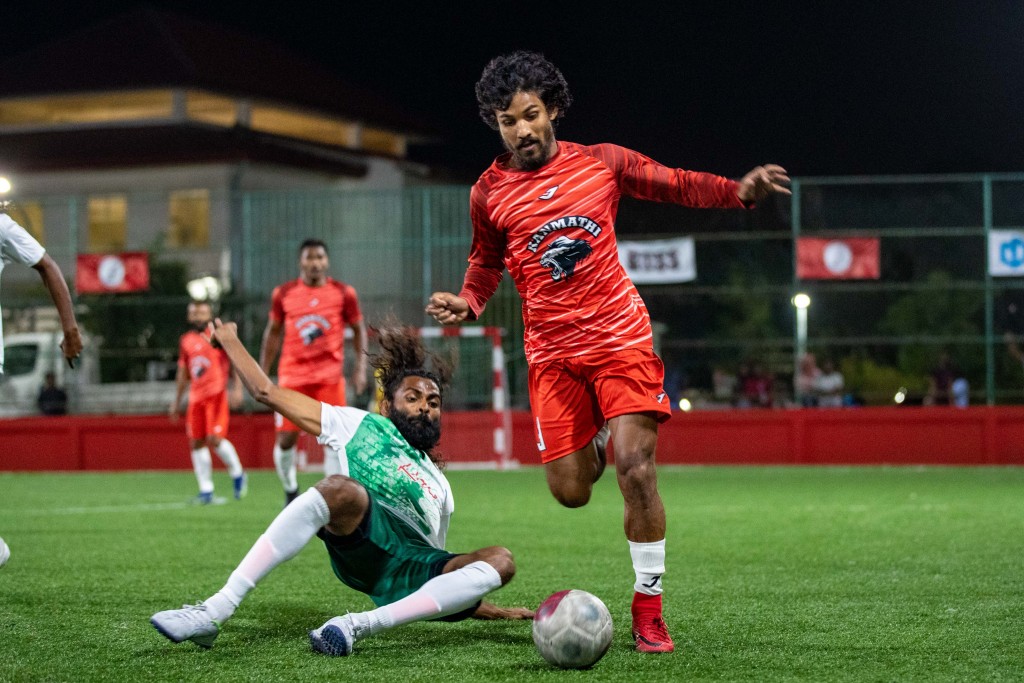 MUSC futsal: Rampage aai Gan adhi Kanmathi aai Ayyani FC ves quarter ah
