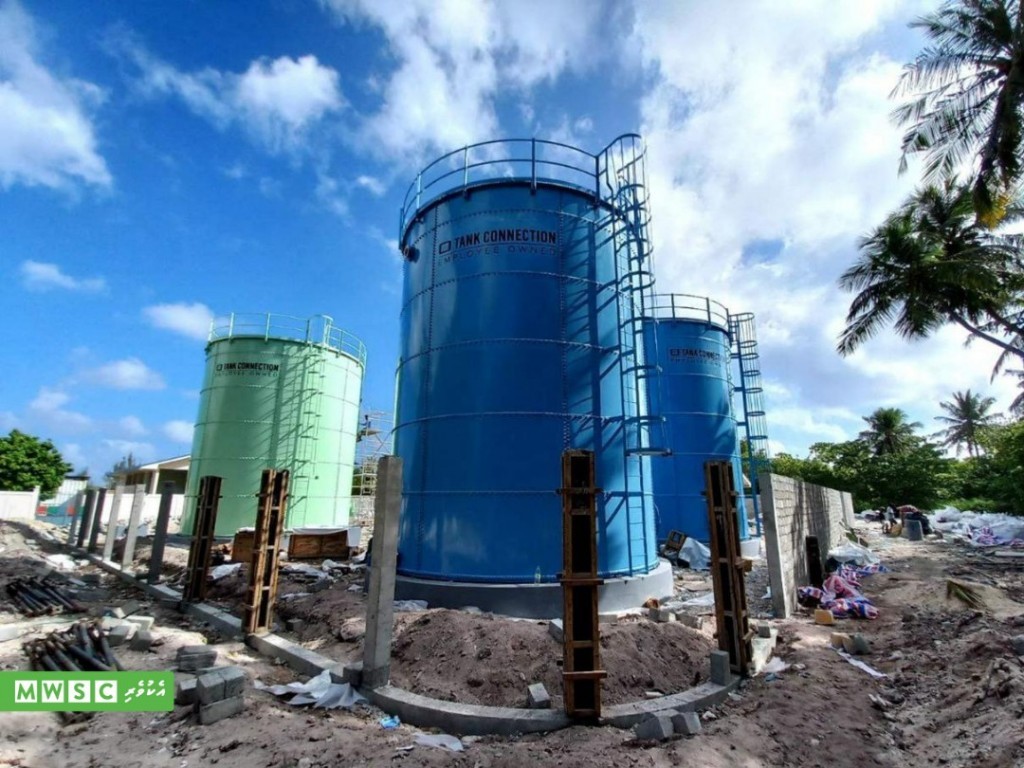 Maalhendhoo Water and Sewerage Project close to completion