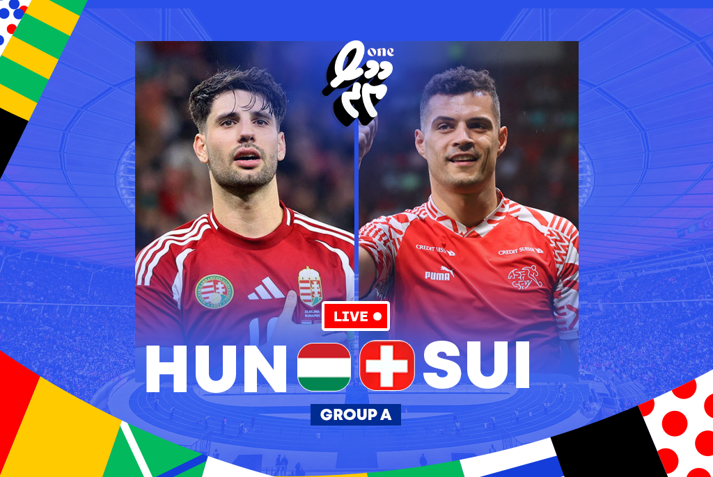 EURO 2024: Hungary 1-3 Switzerland (Full Time)