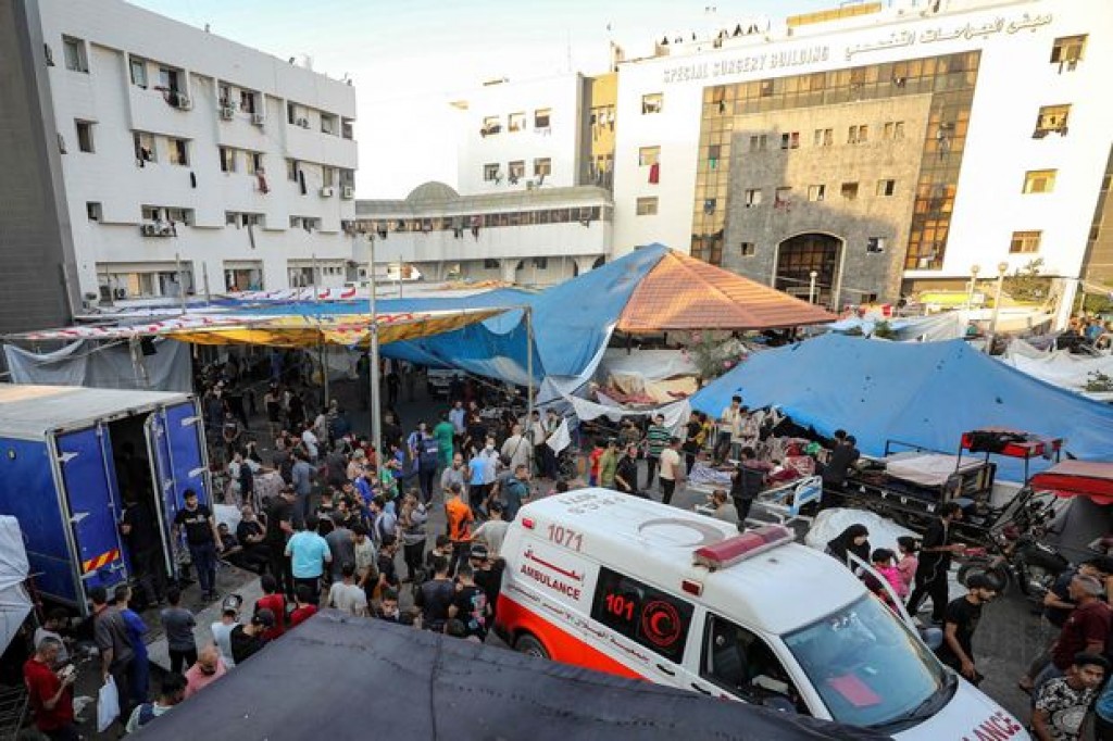 Israel in Gaza ge Al Shifa hospital ah vadhegenfi