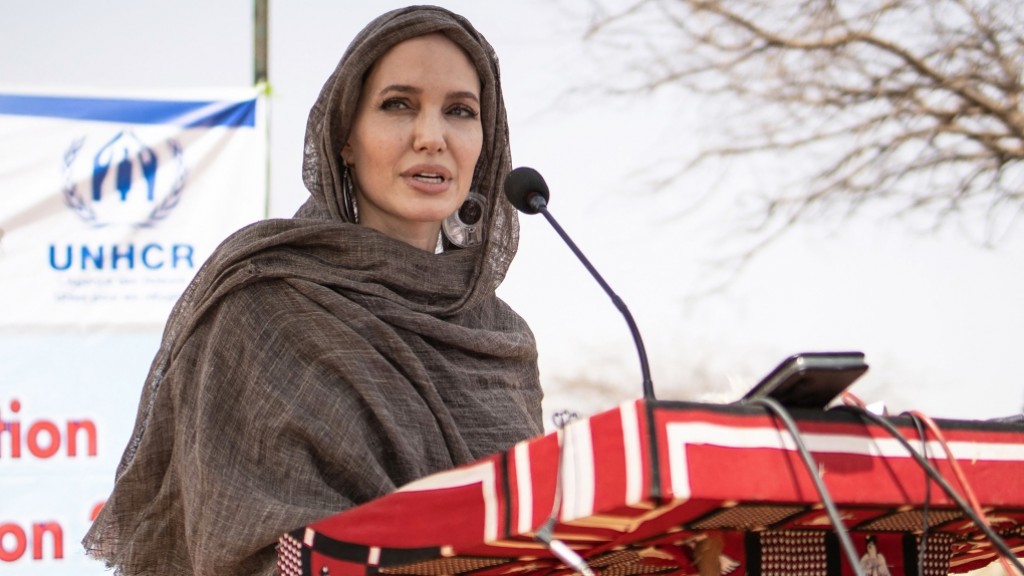 Angelina Jolie joins Instagram to call attention to suffering in Afghanistan