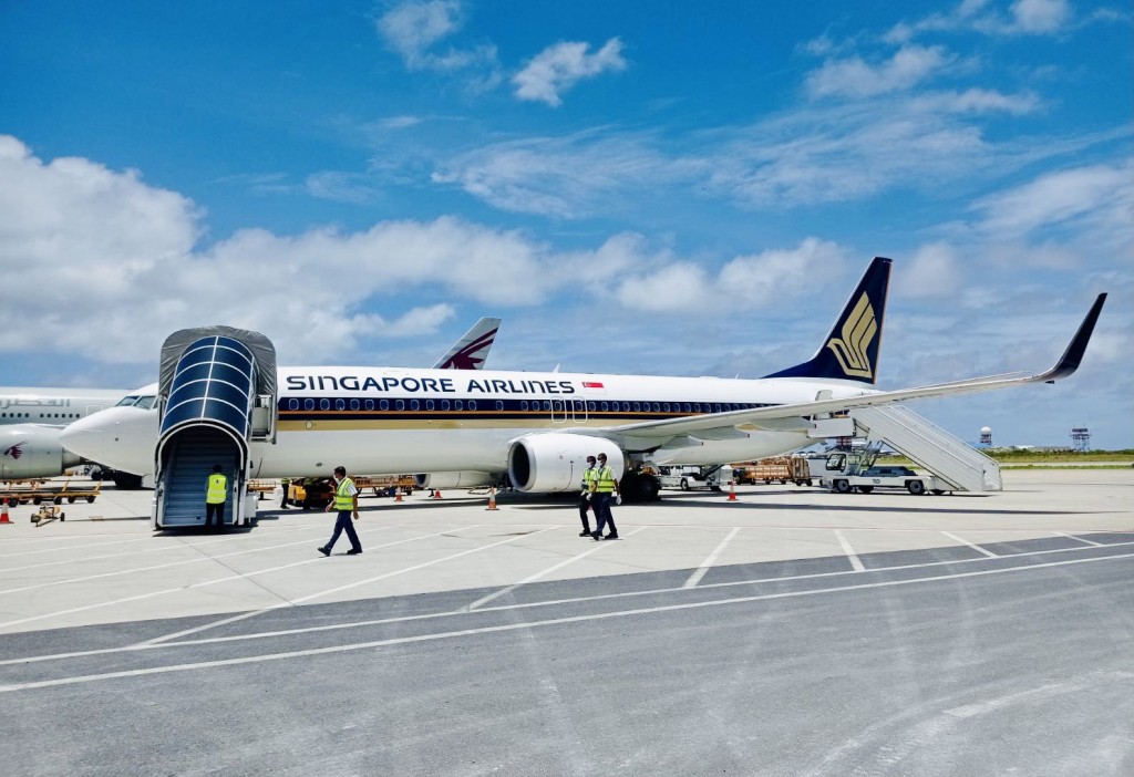 Singapore airlines ge dhathuruthah Raajje ah fashaifi