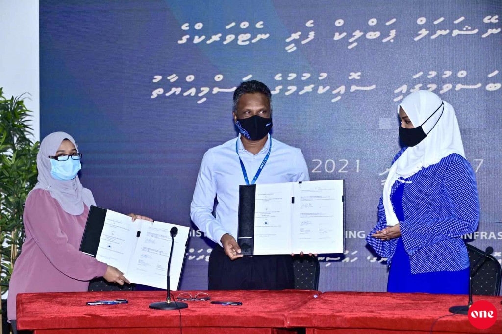 High-speed ferry nizaamakun Raajje gulhailumuge mash'roou MTCC aa havaalukohffi