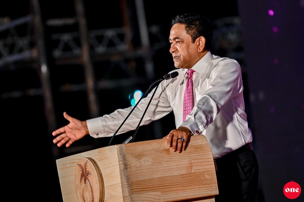Dhevana dhaurakah hovunu nama China ge eheegai Thila-male' bridge hiley elhunees: Yameen