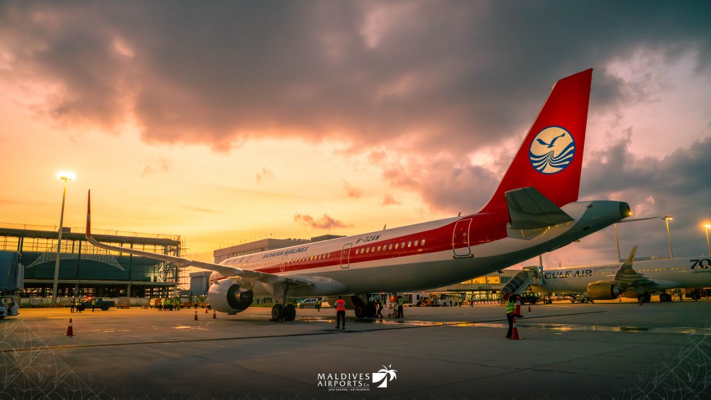 Chinage Sichuan airline ge dhathuruthah Raajje ah fashaifi