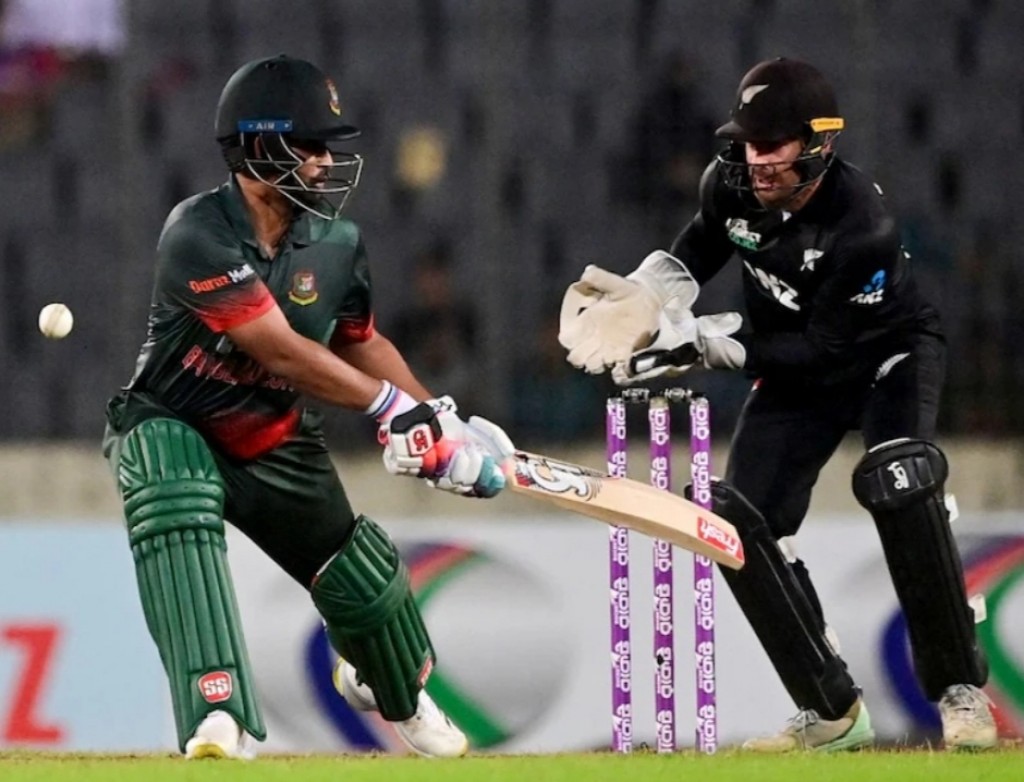 Bangladesh ge mahchah kuri hoadhai New Zealand in silsilaa ves kaamiyaabu koffi