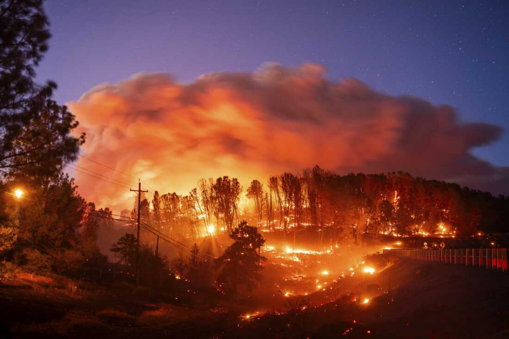 California wildfire explodes, becomes largest in US
