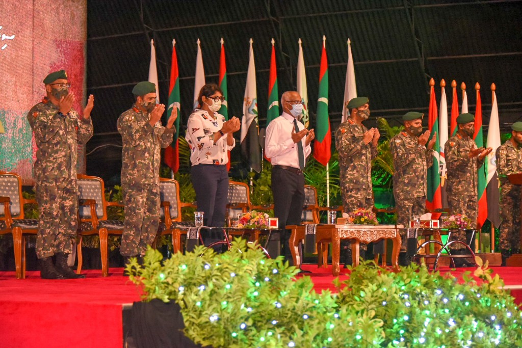 Gaumiyyathuge thanbuthah negehehttumakee mi vathanah manmage namun muhaathabu kuraa konme Dhivehssehgge vaajibeh: Raees