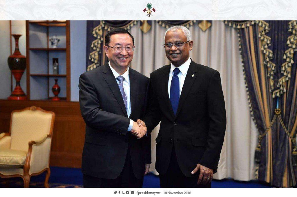 President Solih sends Chinese New Years greetings