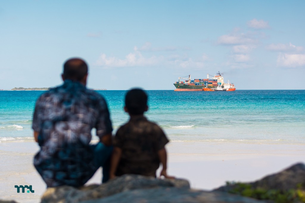 Photo: Raajje in bunkeringe hidhumaiy feshun