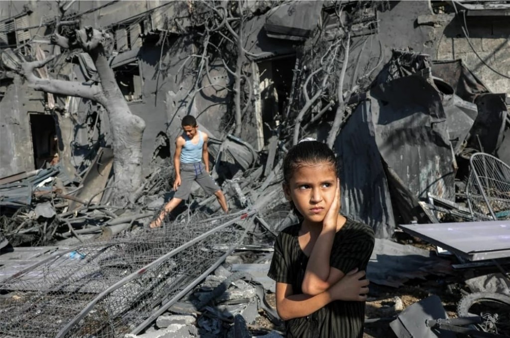 Adhuge dhuniye: Gaza gai Israel inn kathilamundhanee kudakudheenneve. Palestine ge kurimageve.