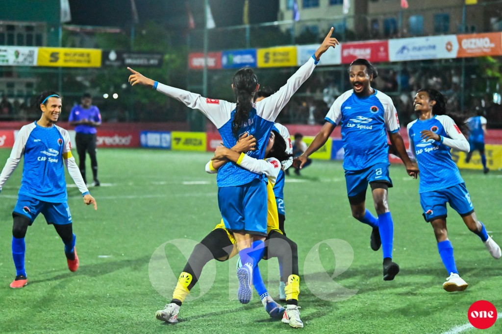 One Photo: Sonee Sports Golden Futsal Challenge 2024 ge M adhi K Atoll final