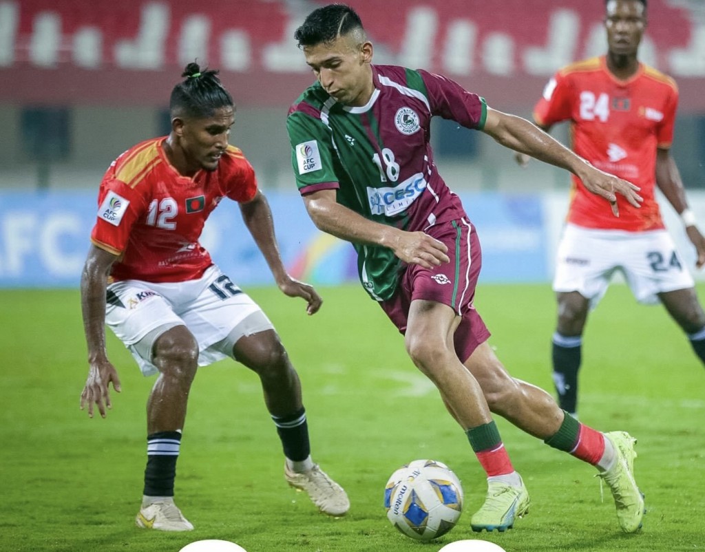 Bashundhara Kings in Mohun Bagan hifahattaifi