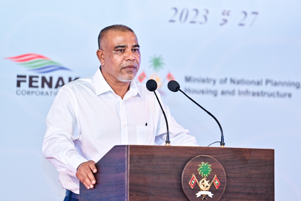 Meehehge nufoozehge dhashu nuvaane kamah vidhaalhuve, Dhonbileiy ge thaaeedhu Raees Solih ah