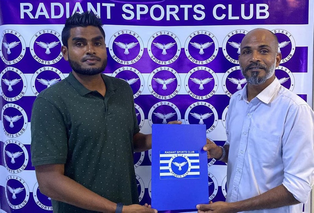 Radiant ge coach akah Soba, ''Nulaai hudhuge support innah hiyyvareh genesdheynan''