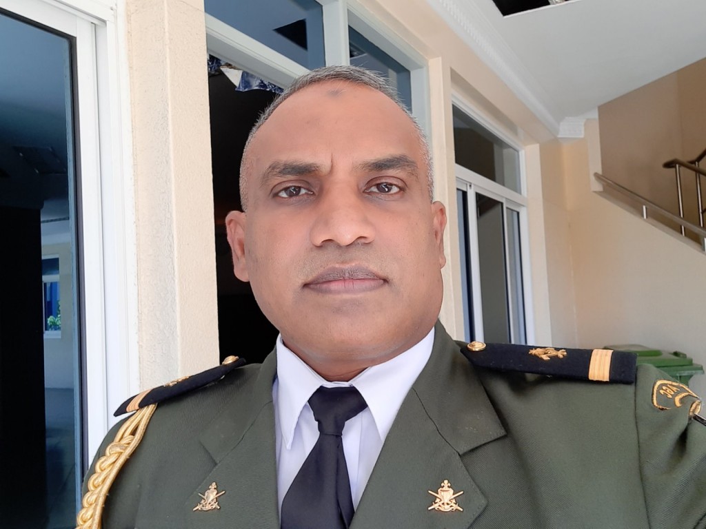 MNDF ge media officer Major Azim Covid ah positive vejje